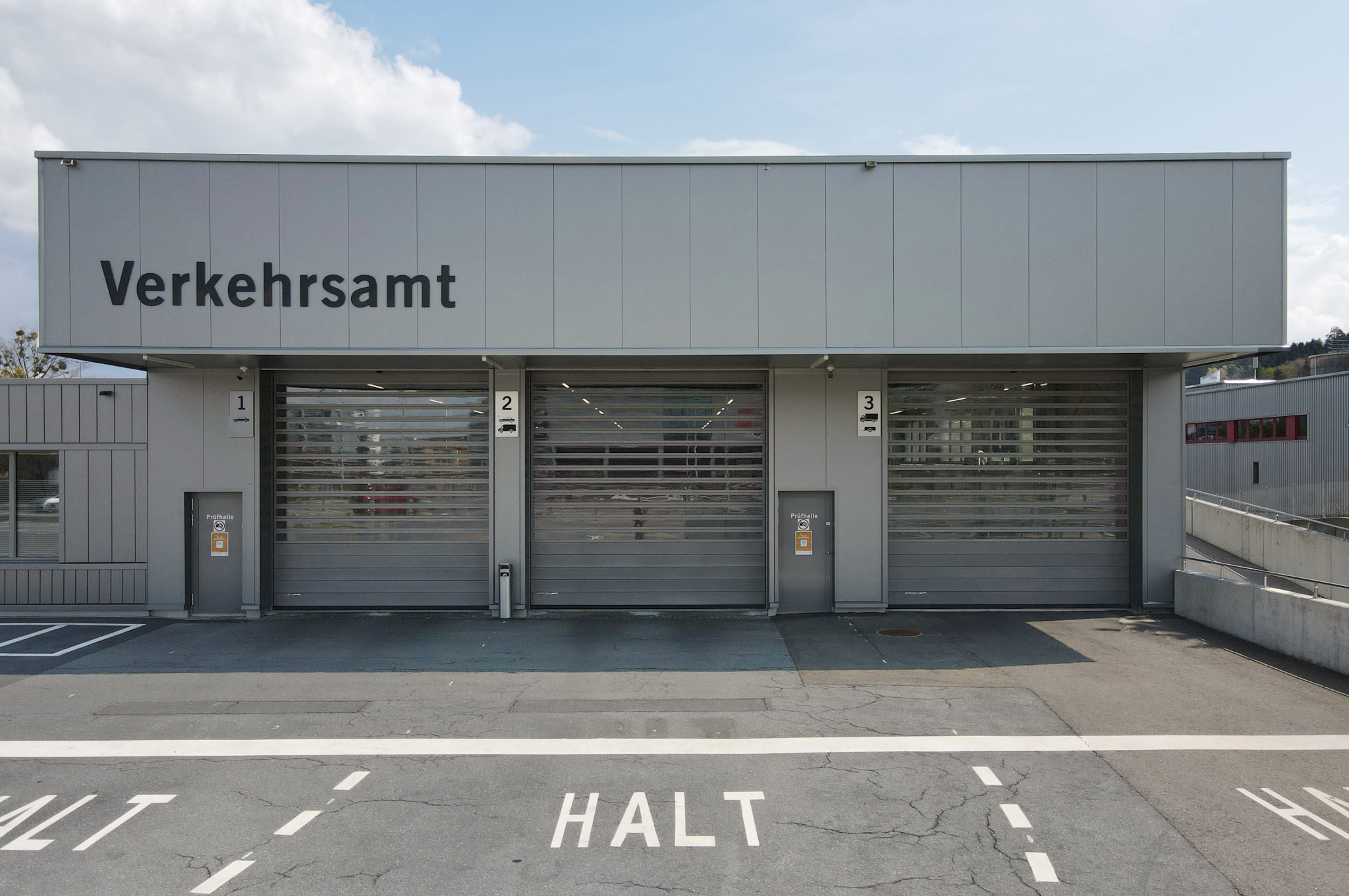 Industrial Doors Background