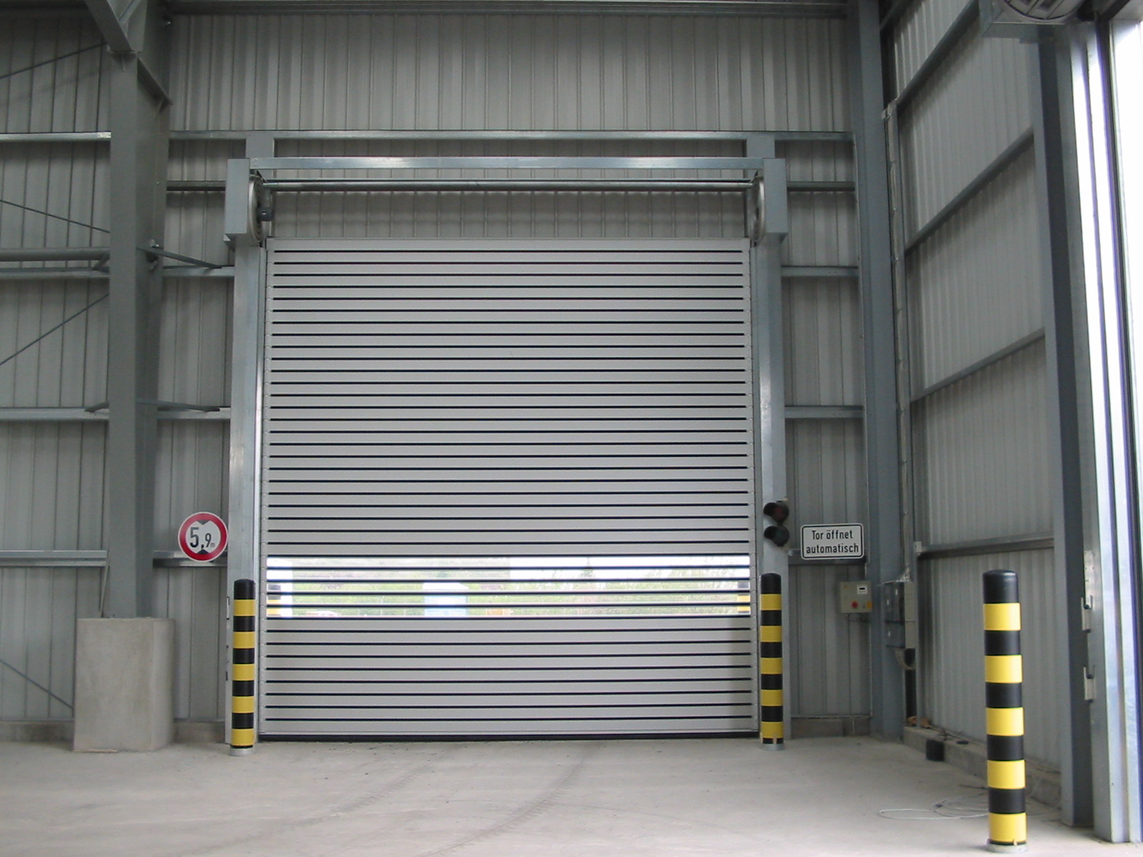 EFAFLEX EFA-SST Classic S 238, швидкісні спіральні ворота для великих прорізів