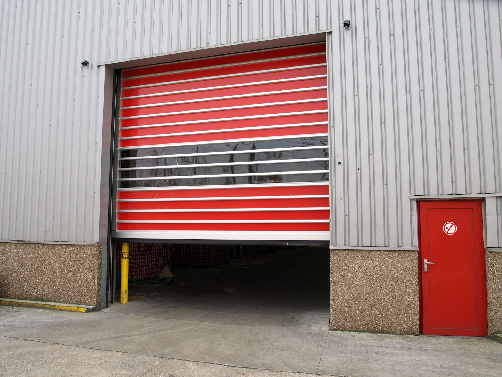 EFAFLEX EFA-STR L-N Low-header 256/277, швидкісні турборулонні ворота EFA-STR