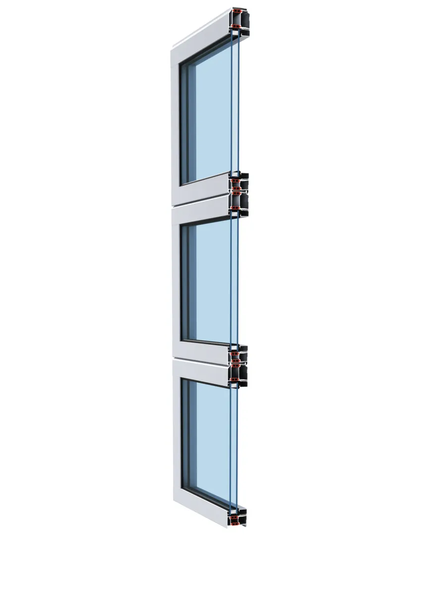 Промислові секційні ворота Hörmann ALR 67 Thermo Glazing, вигляд 1